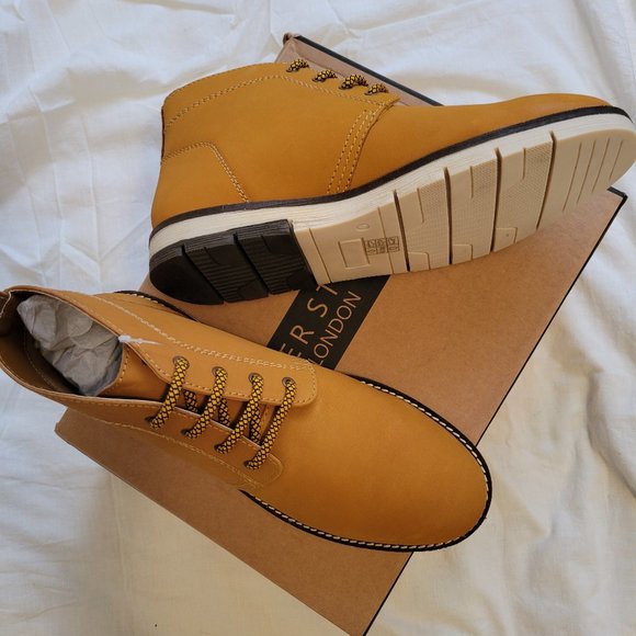 Silver Street of London / Chukkah Boots / Light Brown Leather / Size 9 - Picture 2 of 4